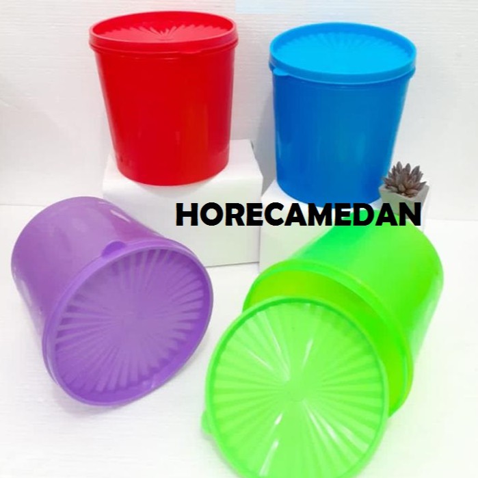 Toples Makanan Plastik 5liter / Toples Kerupuk / Toples Plastik Milano