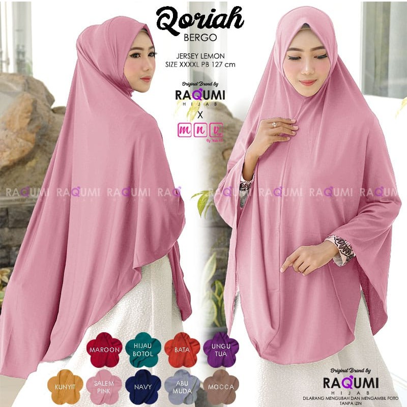 QORIAH BERGO JERSEY LEMON BY RAQUMI X MNV