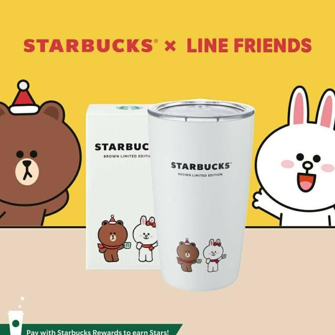 Tumbler Starbucks x LINE Friends (Botol Minum Starbucks LINE Friends) Quick Seller