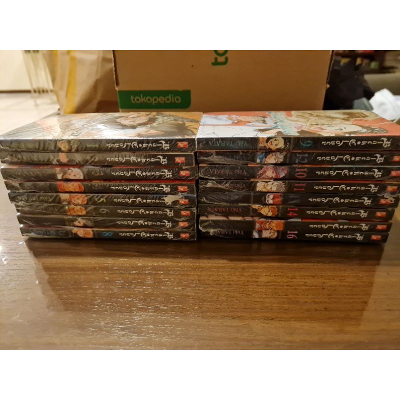 Komik Black Clover set 1-16 segel ori