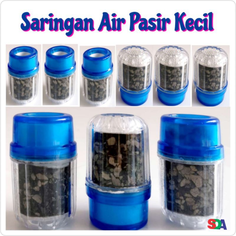 Saringan Air Pasir Kecil Keran Kran Kamar Mandi / Dapur Pasir Arang