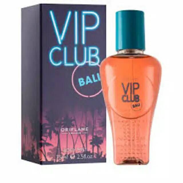 Body Mist Vip Club Bali Oriflame TERMURAH