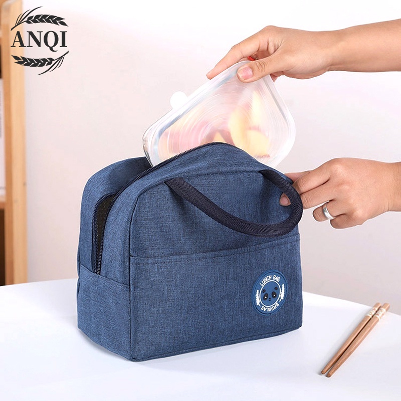 ANQI 1888 WATERPROOF LUNCH BOX / WARNA LENGKAP / Tas Bekal Makanan Anti Air / Cooler Bag Lunch Box Aluminium Foil VS-8