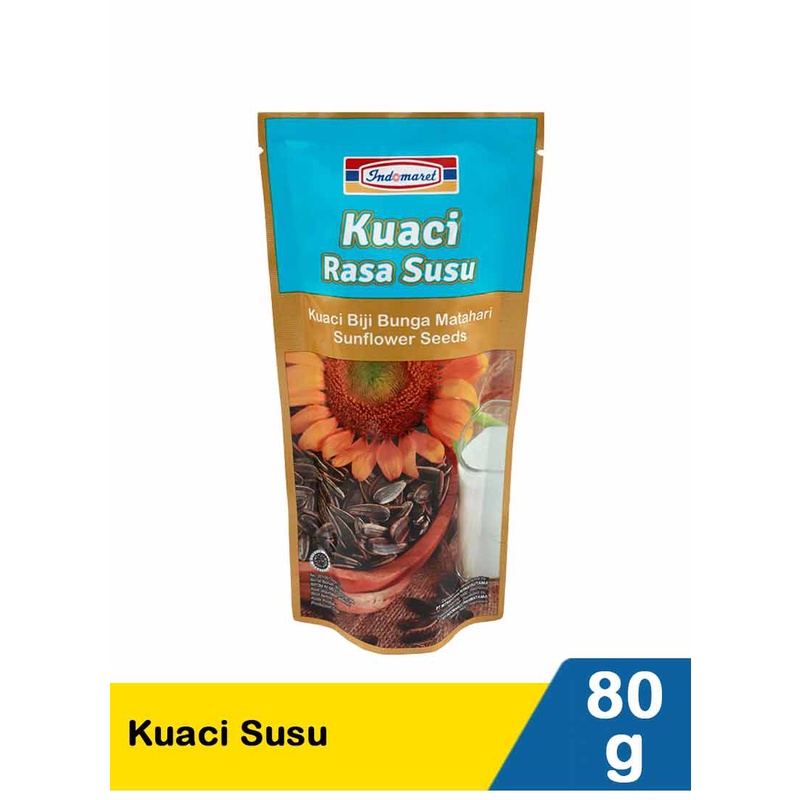 

Indomaret Kuaci Susu 80G