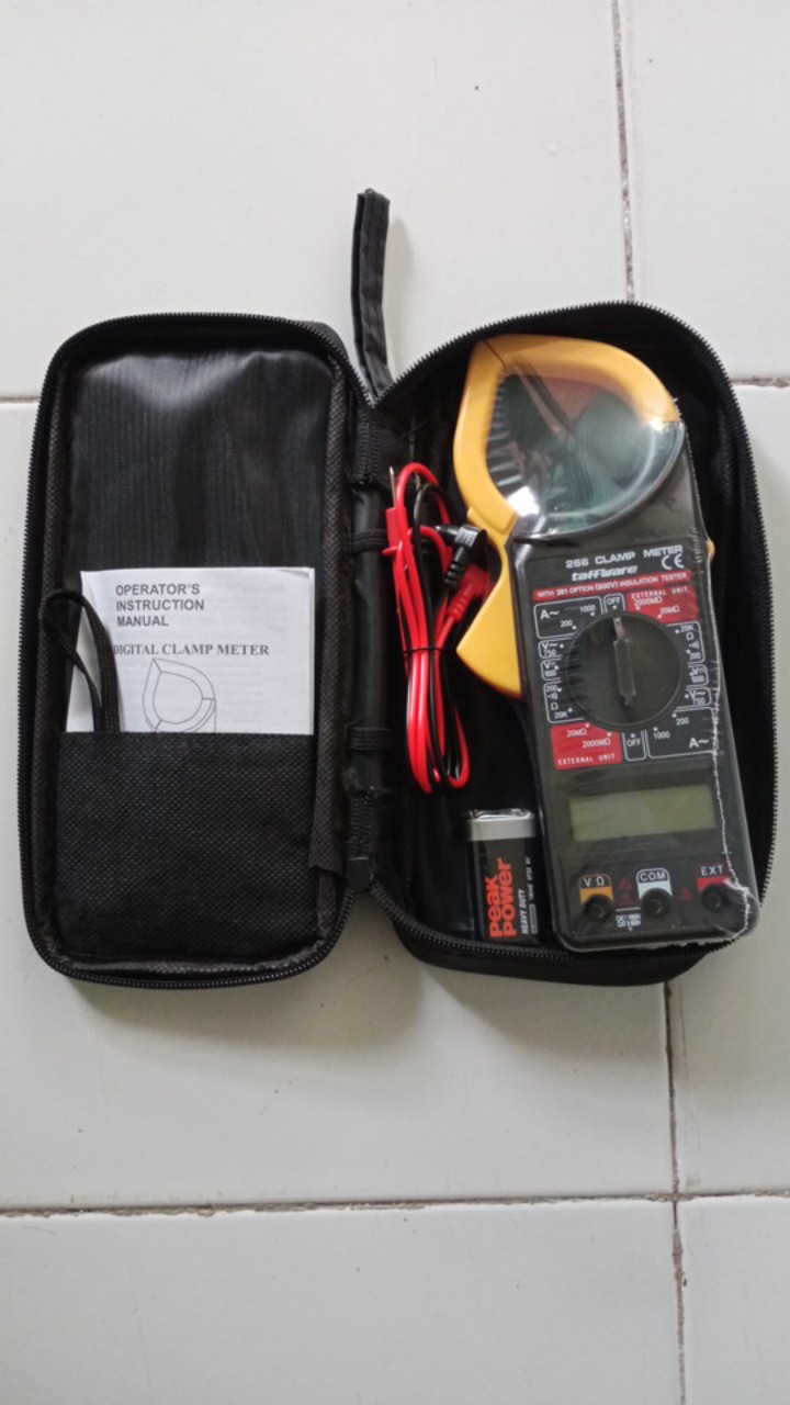 Digital Multimeter - Tang Ampere Untuk Cek Tegangan Arus Listrik Lebih Mudah!