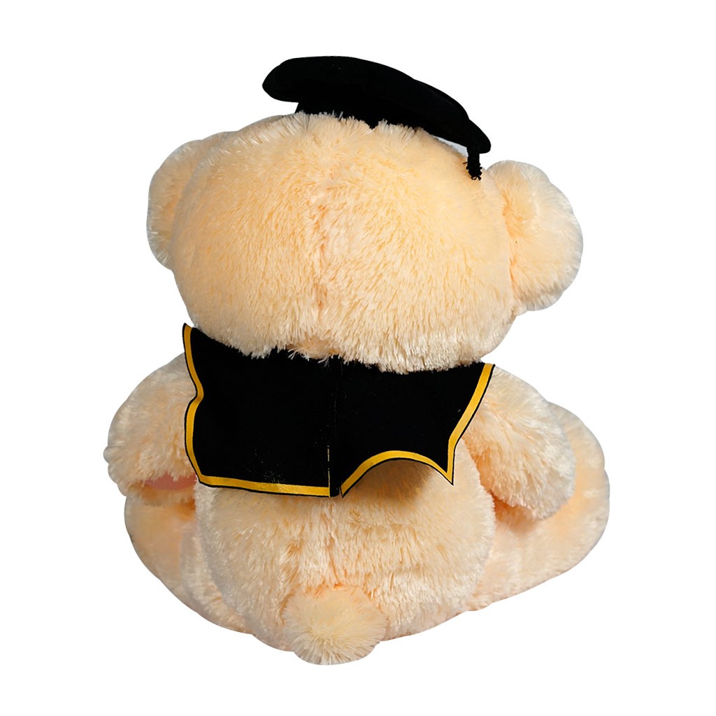 Boneka Teddy Bear sit Boney Bonita Wisuda + Toga beruang graduation lulus sempro hadiah istana boneka