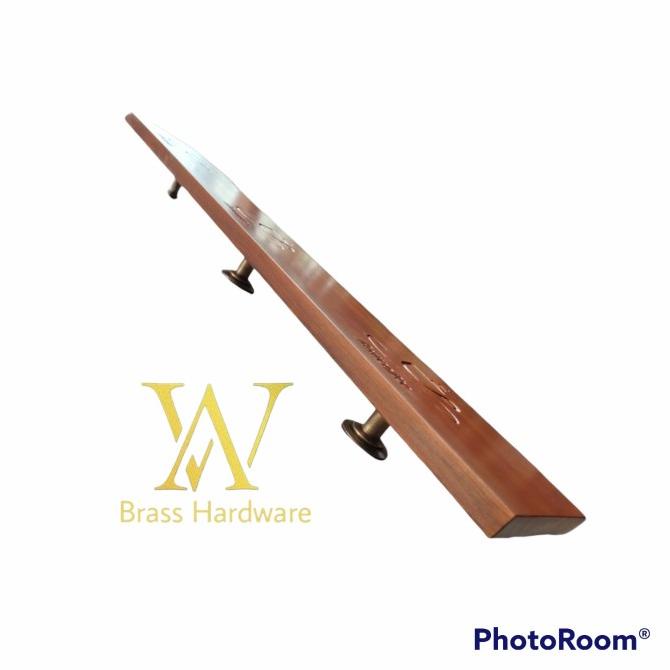 PROMO Handle Pintu Rumah Kayu Custom Motif dan Ukuran