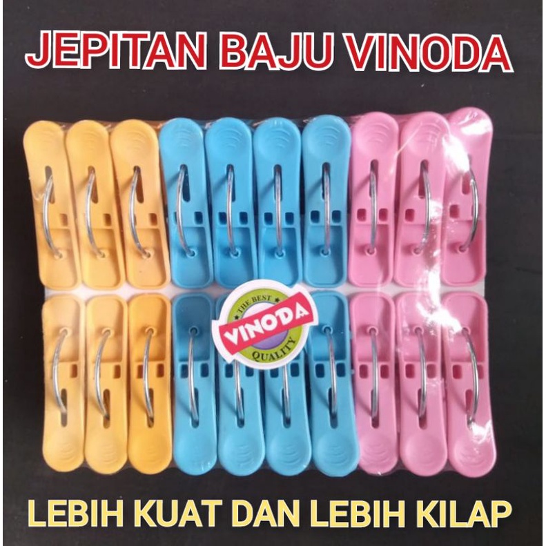 JEPITAN JEMURAN BAJU VINODA / JEPITAN BAJU VINODA / ULIUN