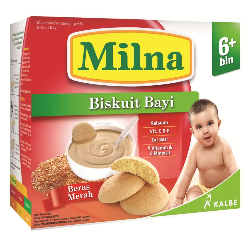 Milna - Biskuit Bayi Aneka Rasa