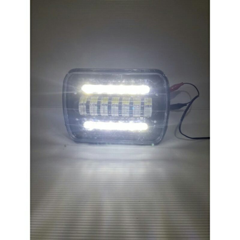 Lampu led daymaker 5x7inch led kotak list senja atas bawah