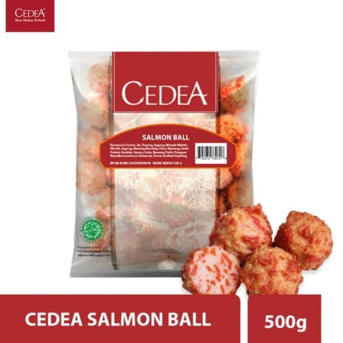 

Cedea Salmon Ball (200gr dan 500gr)