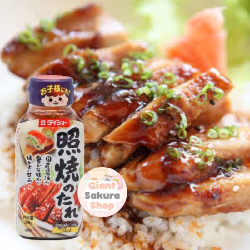 

Daisho Teriyaki Sauce 180gr / bumbu Jepang / bumbu impor / teriyaki