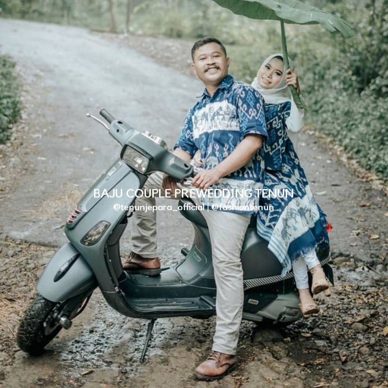 Baju Prewedding Couple | Baju Prewedding Tenun Couple | Baju Kondangan Couple | Baju Couple Preweddi
