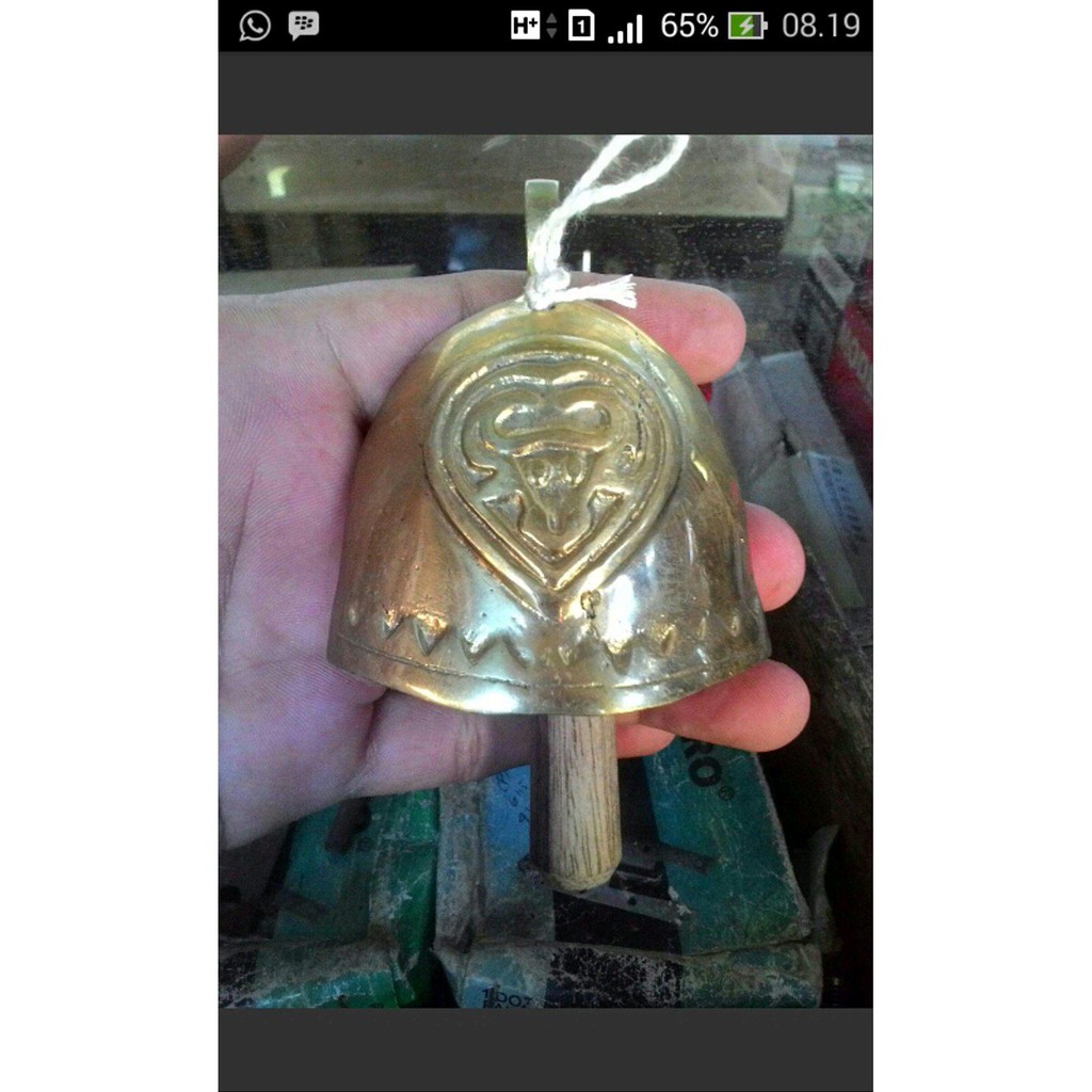 {Bayar Di Tempat} lonceng sapi ukuran kecil