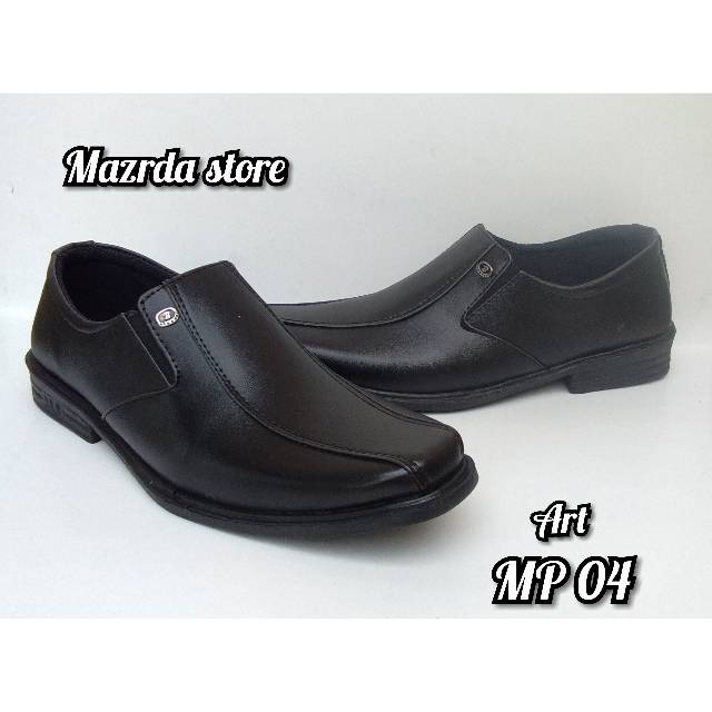 Sepatu pantopel hitam terlaris /new model pantopel/sepatu murah pria