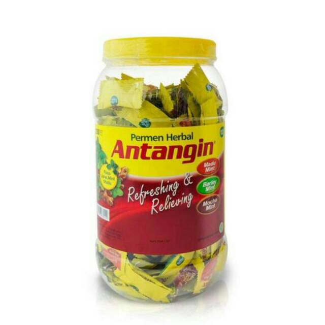 

Antangin Permen Herbal 500 gram (250 pcs/toples)