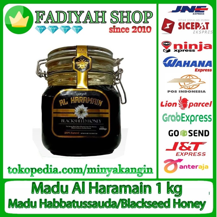 

201nhgg Madu Habbatussauda Asli | Blackseed Honey | Madu Al Haramain 1 Kg Ds201Fs