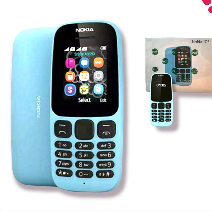 HANDPHONE NOKIA 105 (2019) VARIASI WARNA BIRU