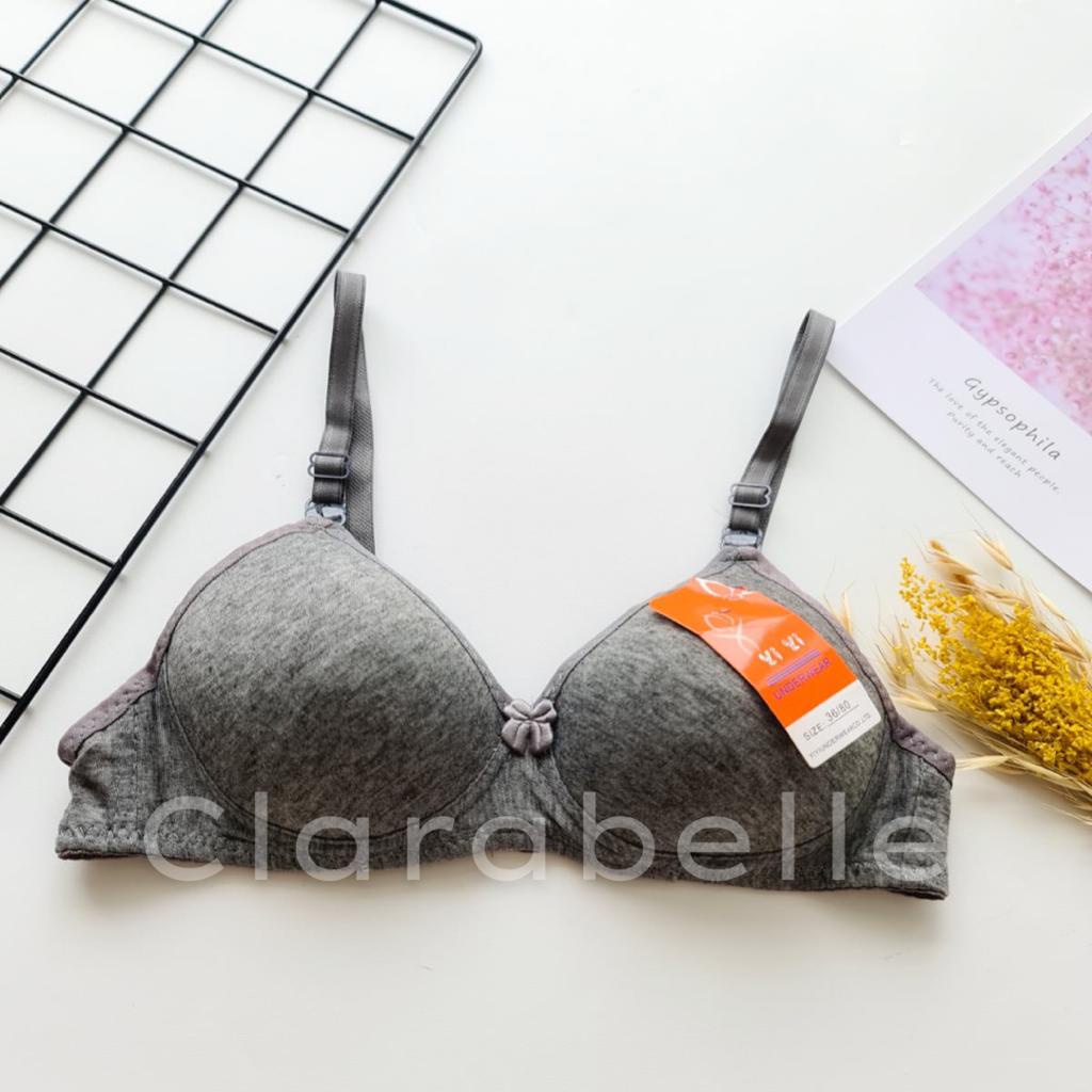 Bra YIYI Busa Tipis Tanpa Kawat Import / BH Wanita Remaja Dewasa Import