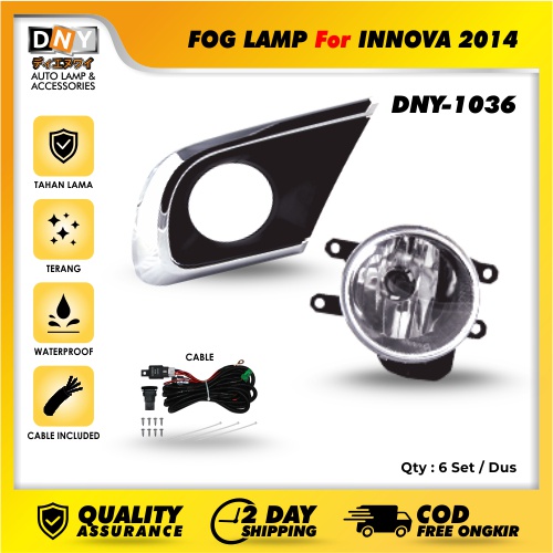 Fog Lamp DNY For Grand Innova 2014 Croom Complete