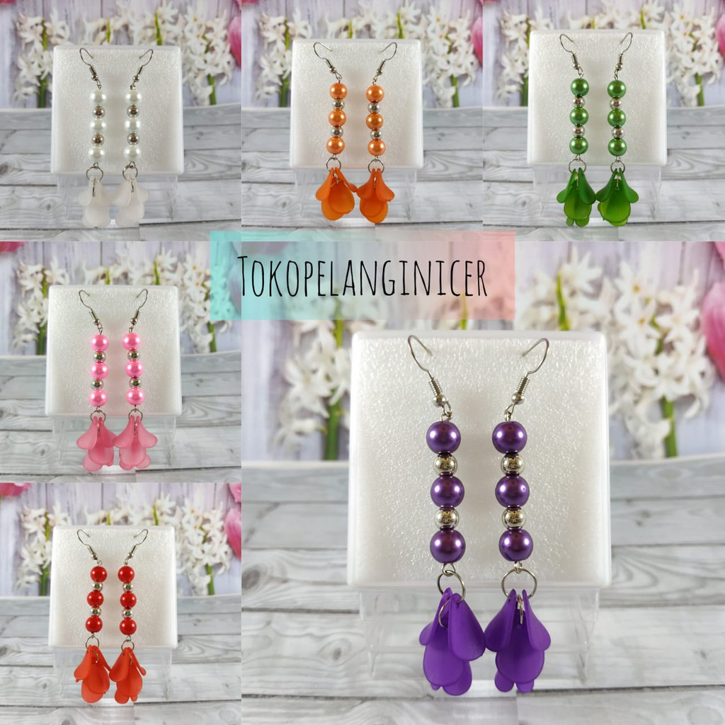Anting Fashion wanita/Anting  juntai Daun /Anting unik By Tokopelanginicerr