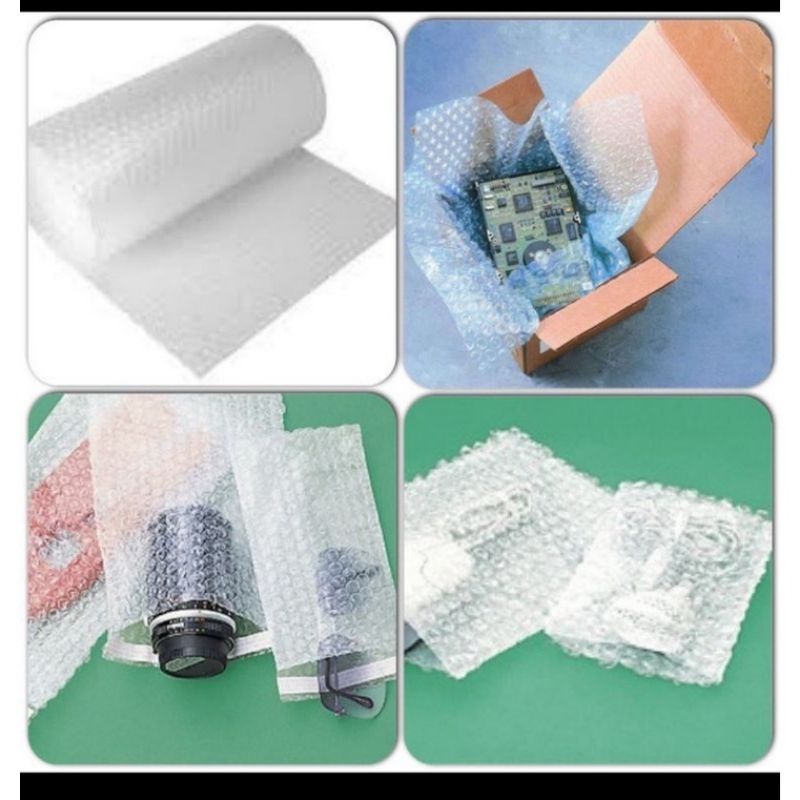 Tambah Bubble Wrap dan Kardus untuk lebih aman