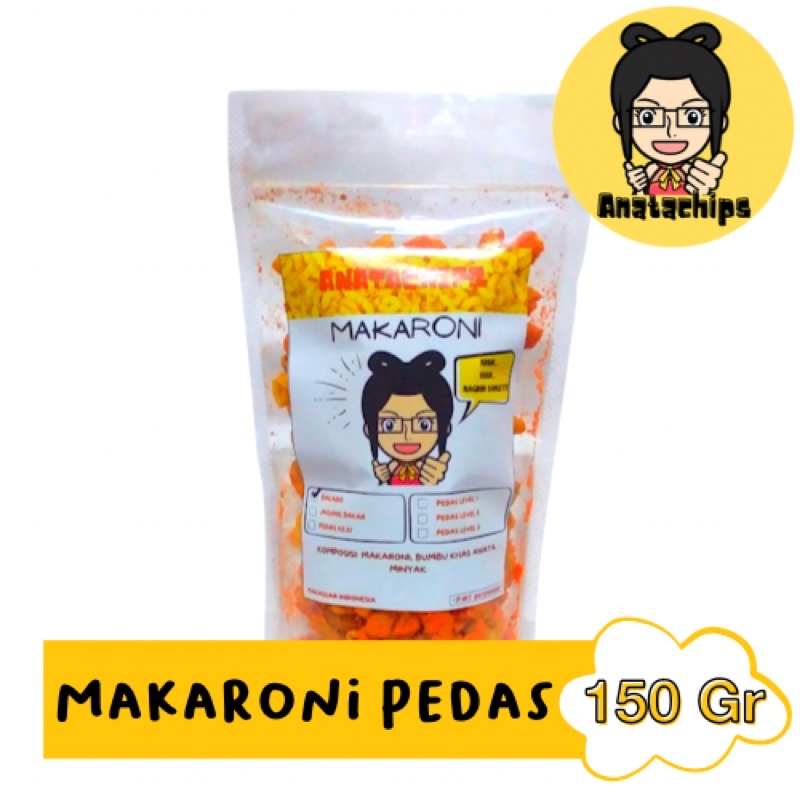 

MAKARONI KECIL PEDAS ANATA UK.150 GR