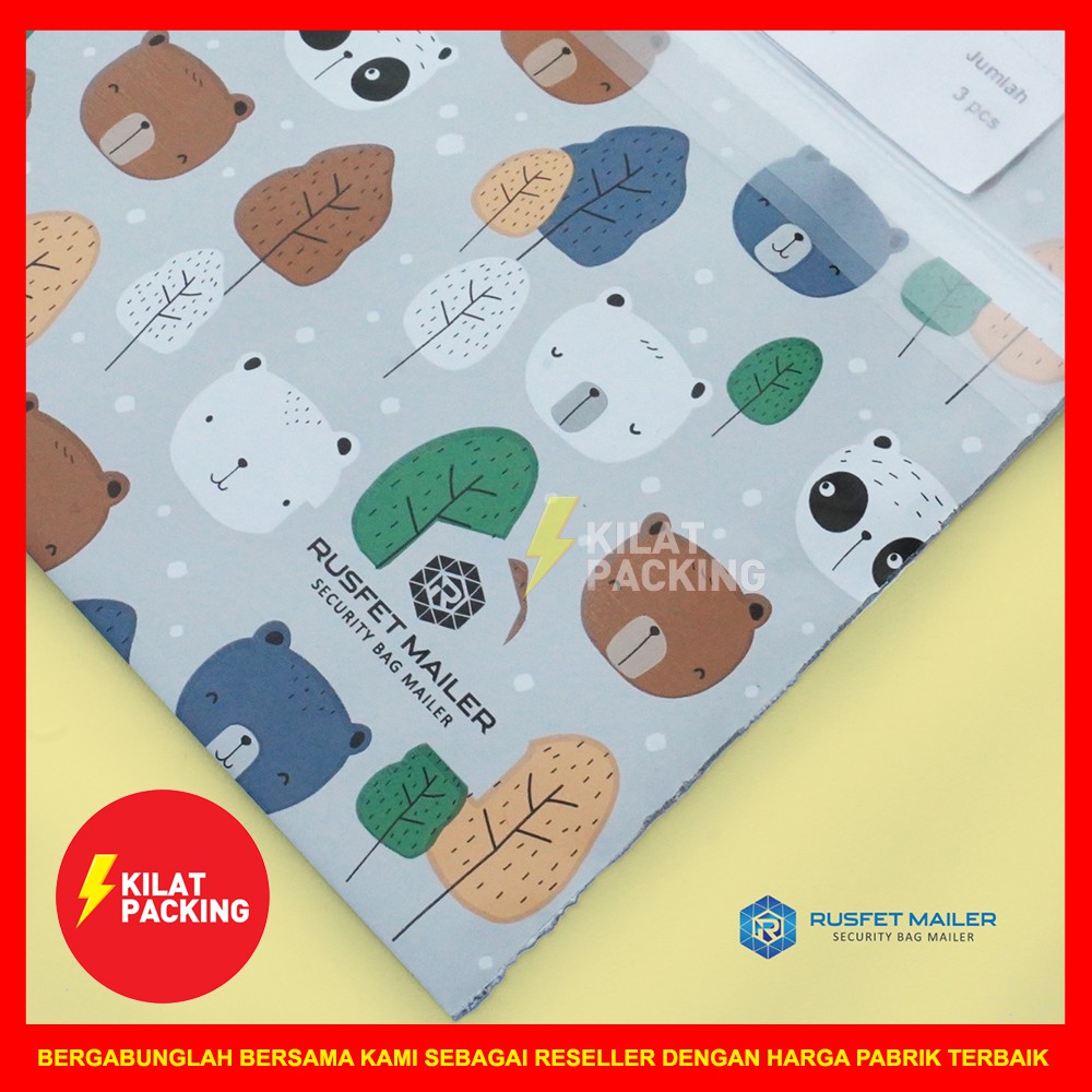 

InJO POLYMAILER UKURAN 17CM X 25CM / AMPLOP PLASTIK PACKING RUSFET PREMIUM TERMURAH - PACK