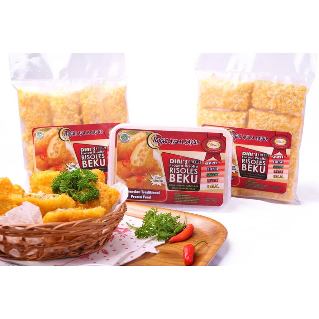 

Risoles Ori/Original isi8/pck + sambal cocol frozen food