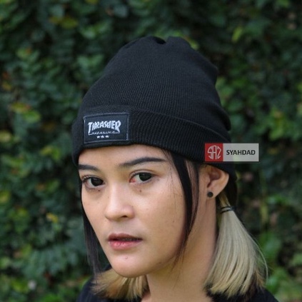 beanie hat bordir Patagonia topi kupluk rajut pria wanita distro