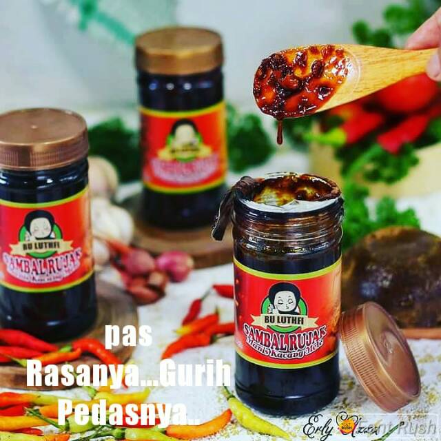 

Sambal rujak manis kacang mede