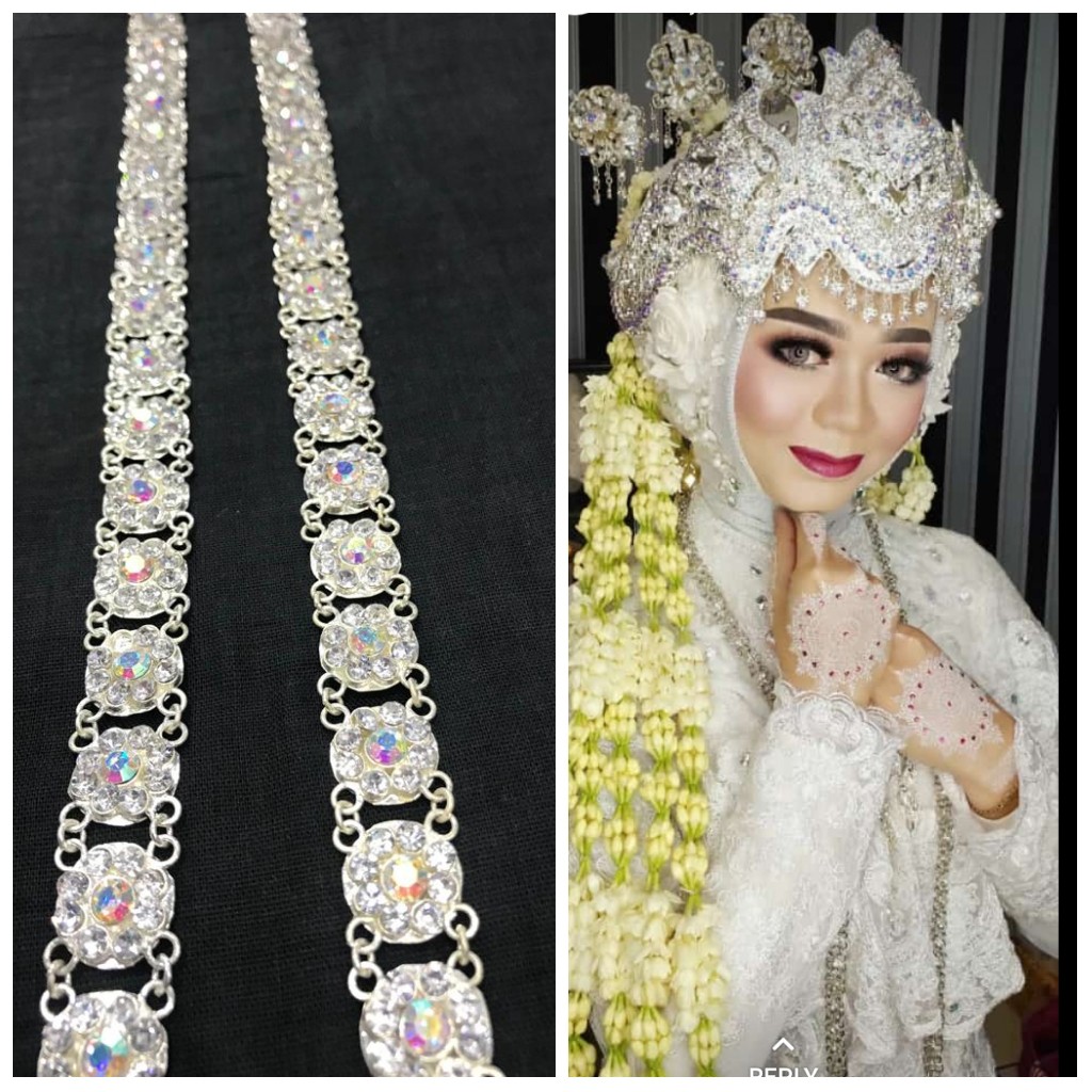 [KS22] Kalung Adat Panjang Pengantin Pria Wanita Sunda / Jawa