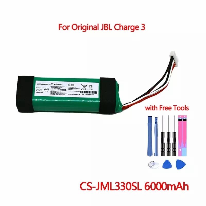 BATERAI JBL CHARGE3 6500mAh/FLIP4 350OmAh ORI