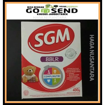 

SUSU SGM BBLR COMPLINUTRI (Susu Formula Khusus Bayi Premature) 400 gr