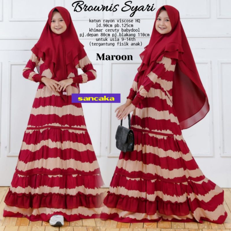 SL Brownies Syari Kids