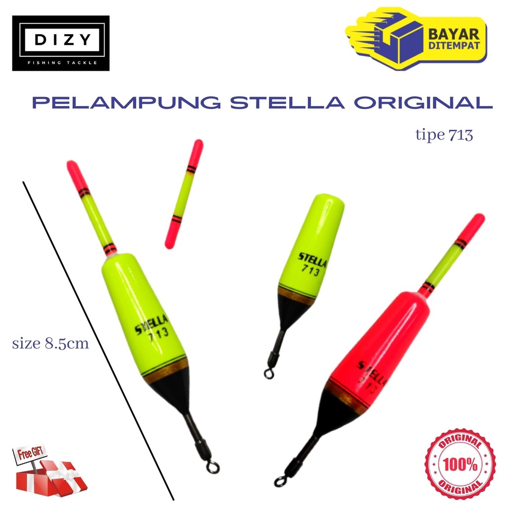 Pelampung Pancing Stella tipe 713 Kumbul Starlite Kambangan Siang Malam
