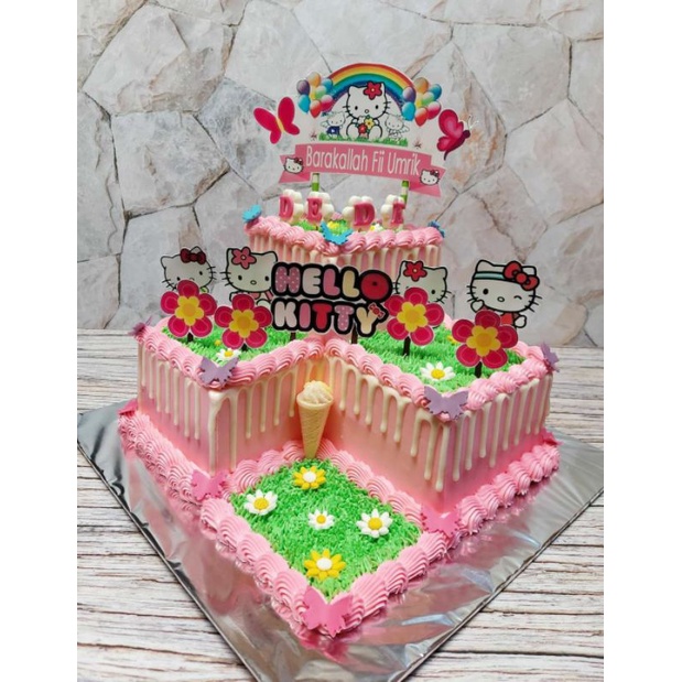 

birthday cake hello Kitty