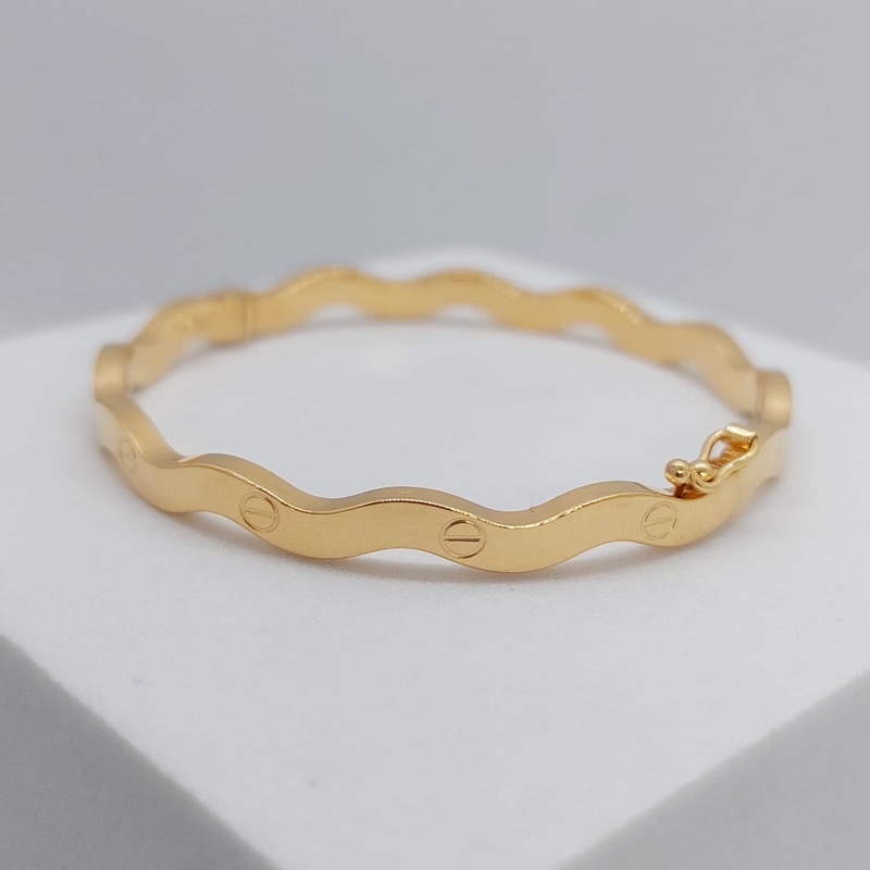 Gelang Anak Gelombang Cartier (375/8K)