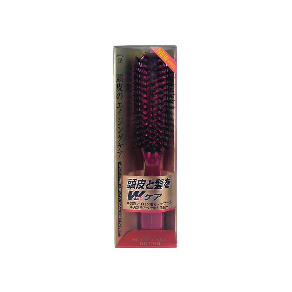 [Made in Japan] Sisir Premium Bristle Natural/ TC1500