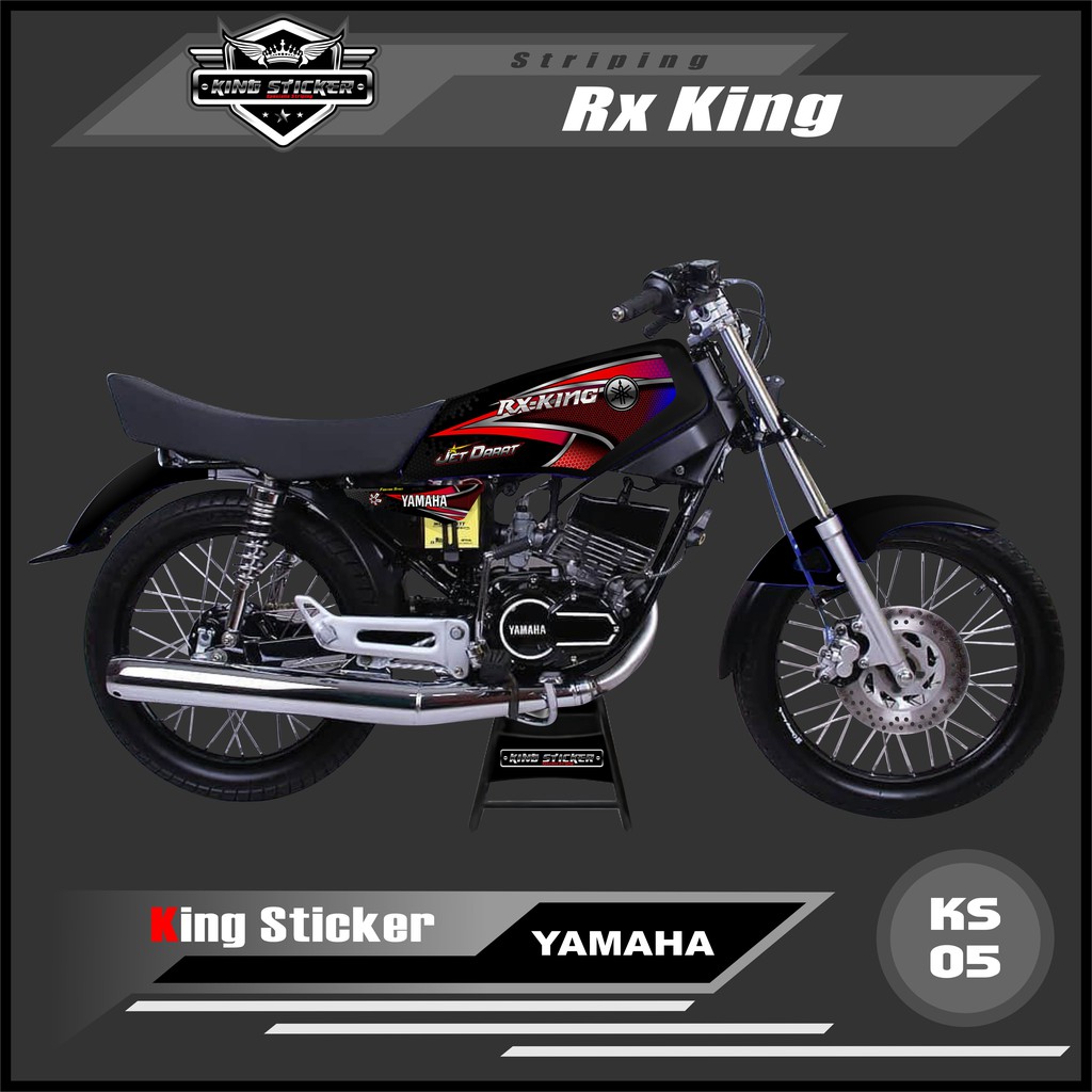 Jual Sticker Striping Variasi Yamaha RX King Striping RX King KS 005 Indonesia Shopee Indonesia