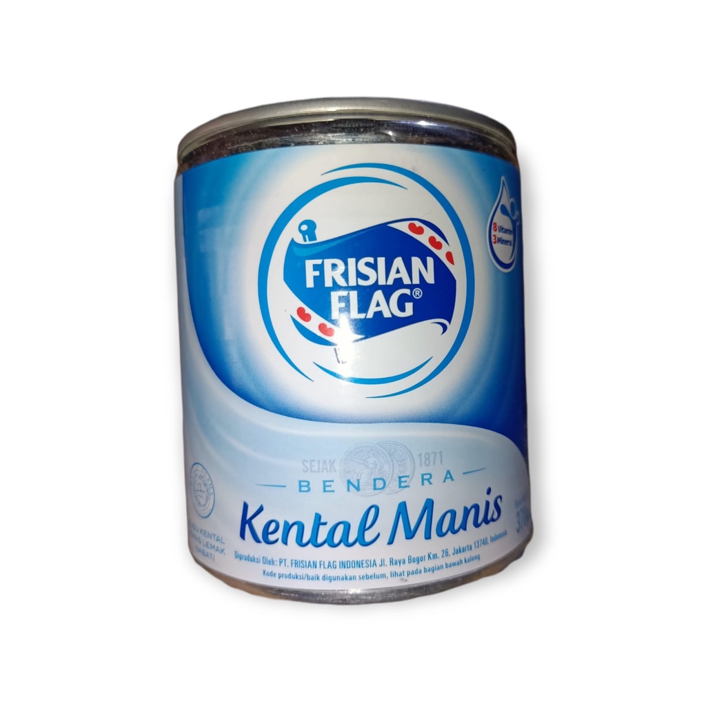 

Susu kental manis/susu kaleng/frisian flag/370gr