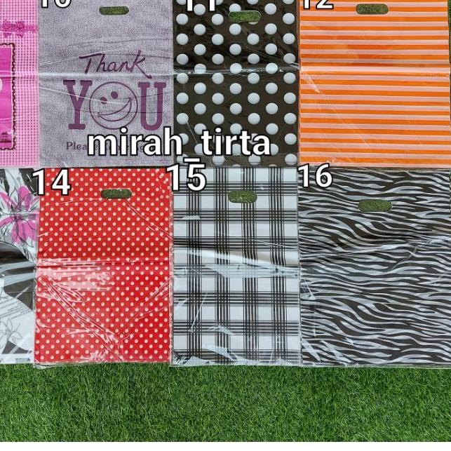 

HOT SALE|LR15|❤TERMURAH❤ Kantong plong motif besar 35x45 .kantong kresek online .Kantung plastik plong pond olshop