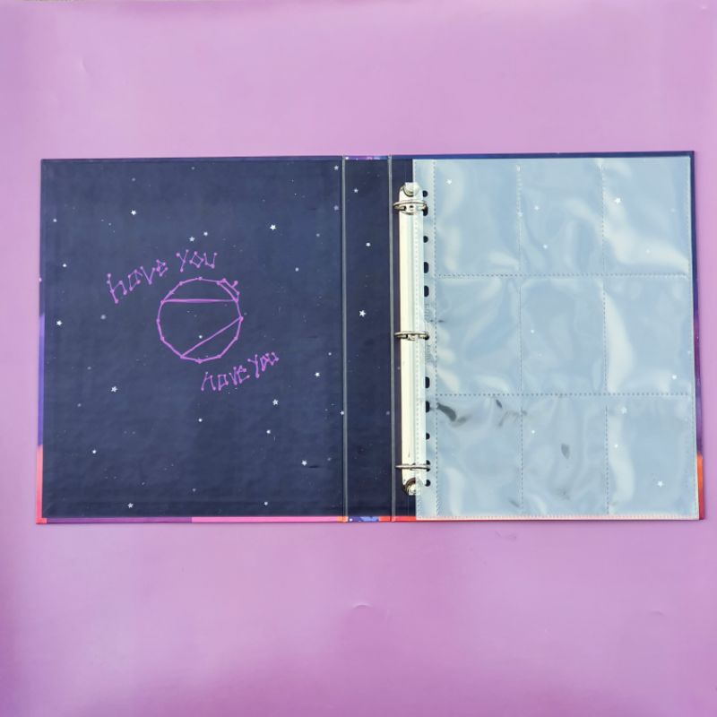 Binder Photocard BTS ukuran A4 A5 PC eternal