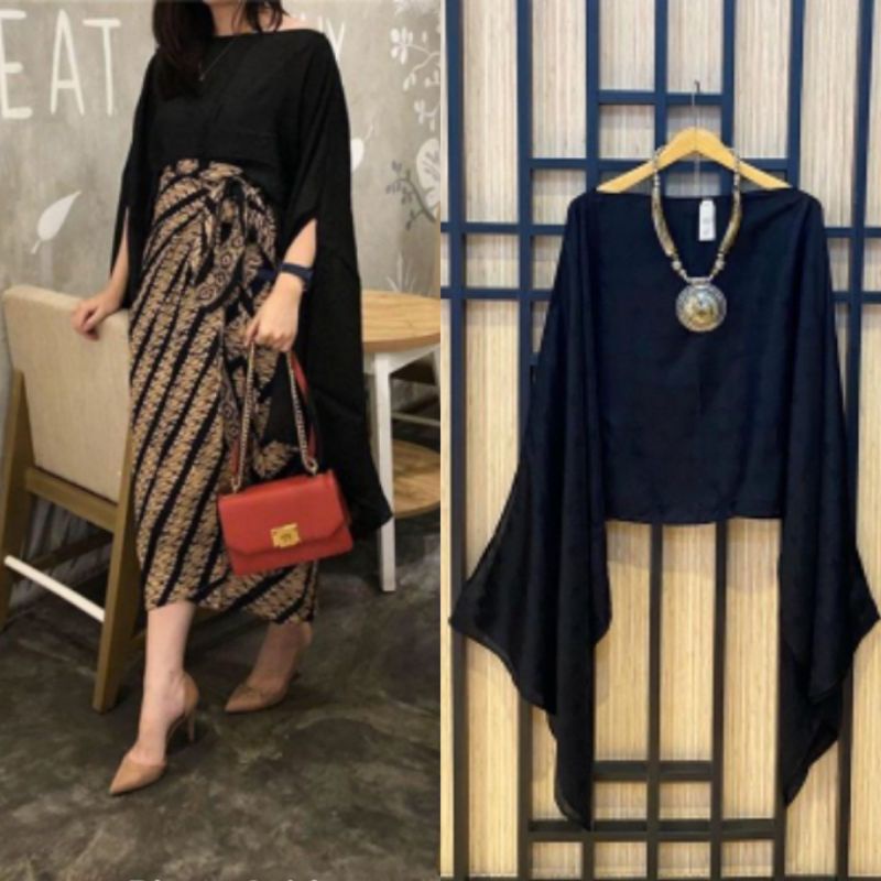 ATASAN MELAYU POLOSAN | ATASAN MELAYU VISCOSE MACAROON