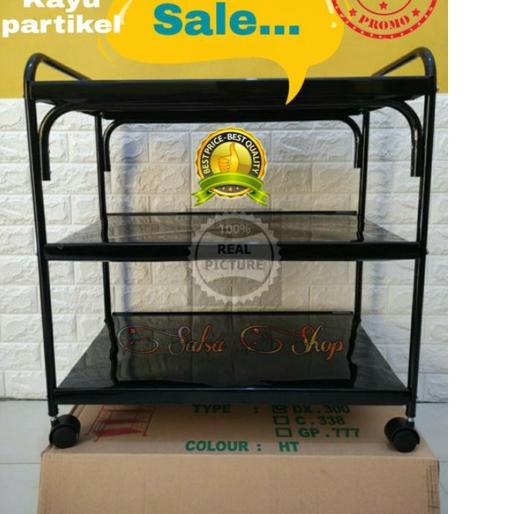 Rak tv DX-300 Rak galon Rak magicom Rak sepatu Rak dorong besi kuat kokoh murah