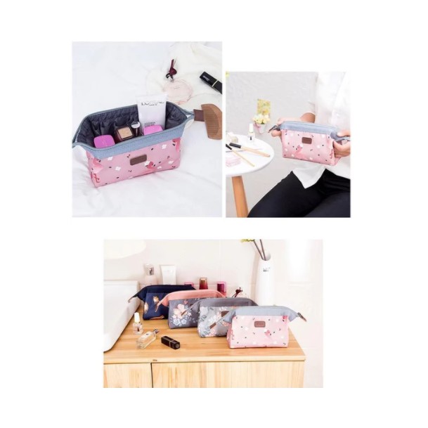 Diraya Tas Kosmetik Cube Pouch Travelling Cosmetic Organizer