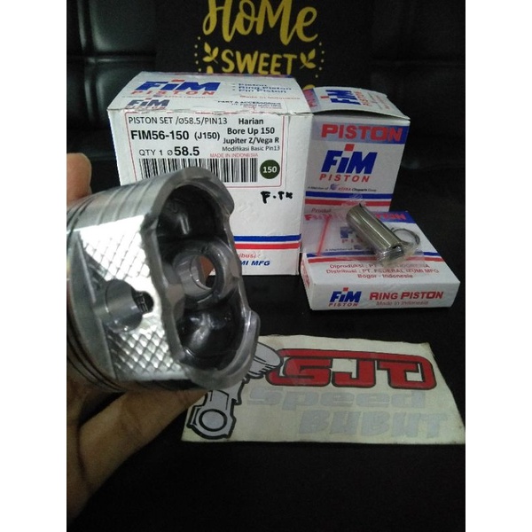 Piston fim jupiter z xb 58,5 pen 13 fim56 bore up 150cc