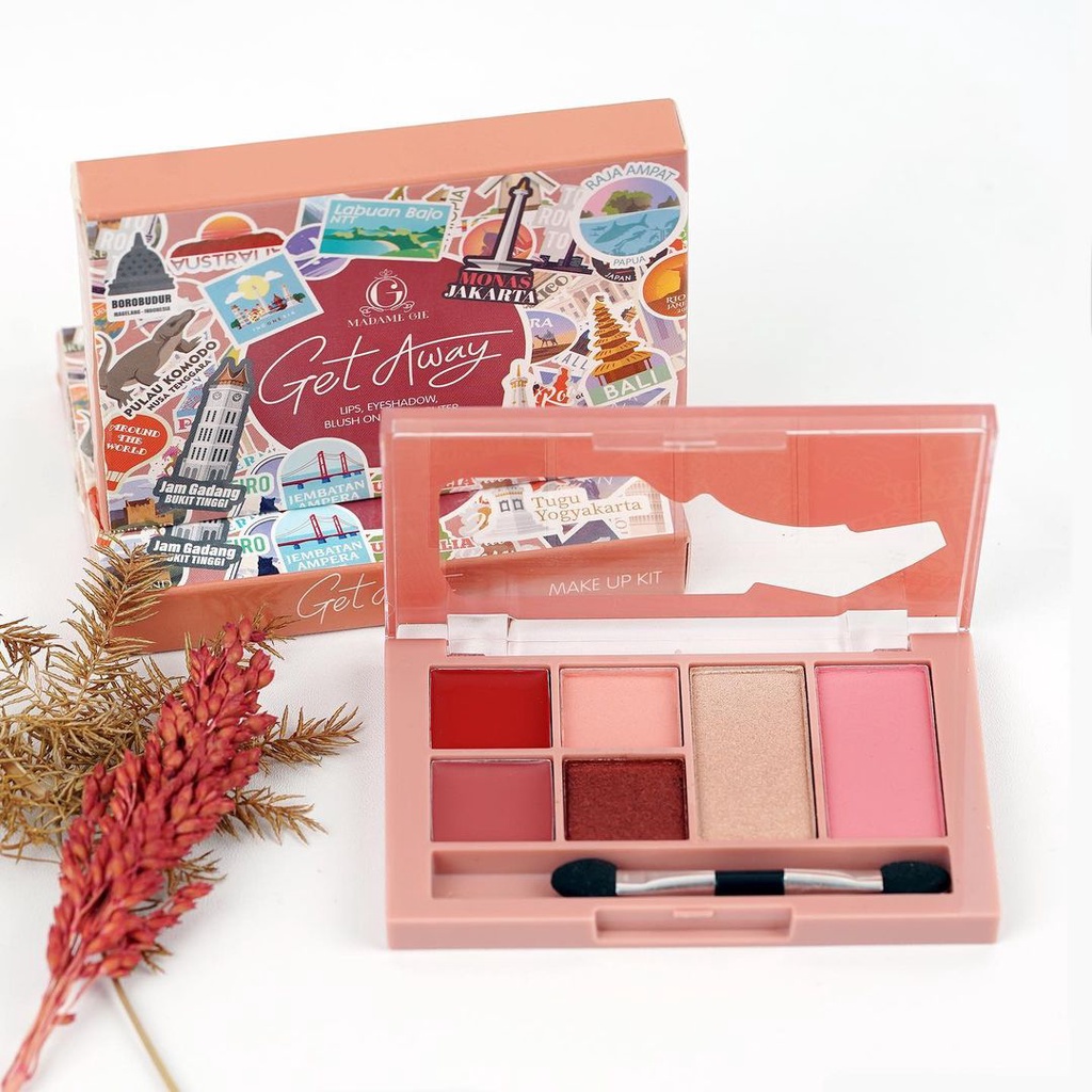 Madame Gie Getaway Make Up Kit - MakeUp Face Pallete