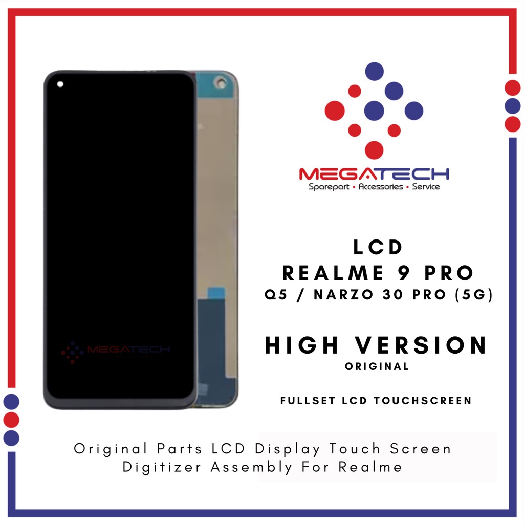 LCD Realme 9 Pro / LCD Realme Q5 / LCD Narzo 30 Pro (5G) Fullset Touchscreen