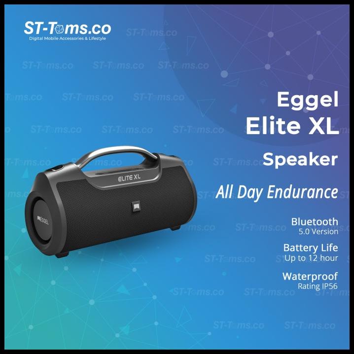 Eggel Elite Xl Waterproof Portable Bluetooth Speaker